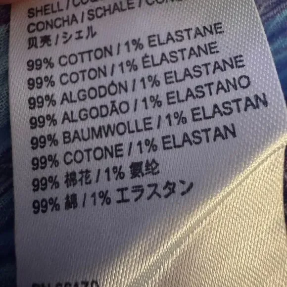 Free People smocked off shoulder plaid peplum peasant top with tie front Sz XS - Picture 7 of 8